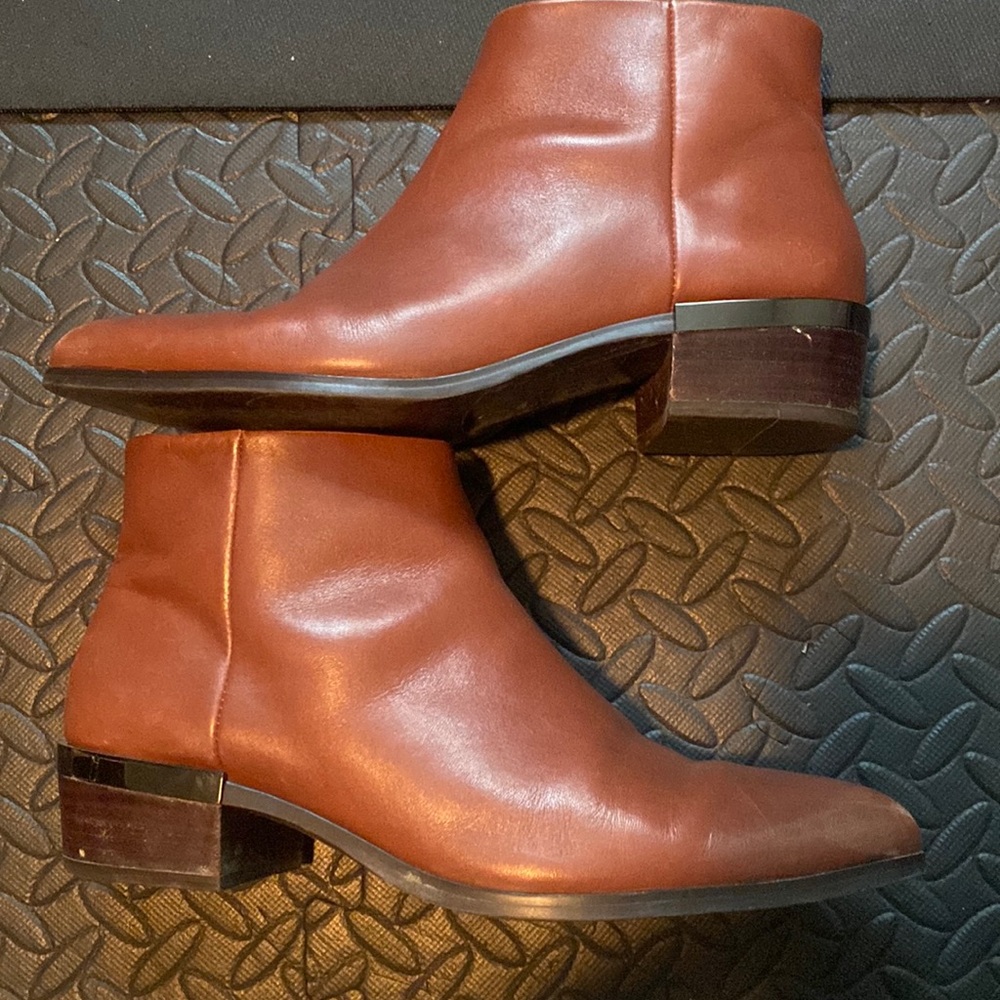 Coach Leather Booties